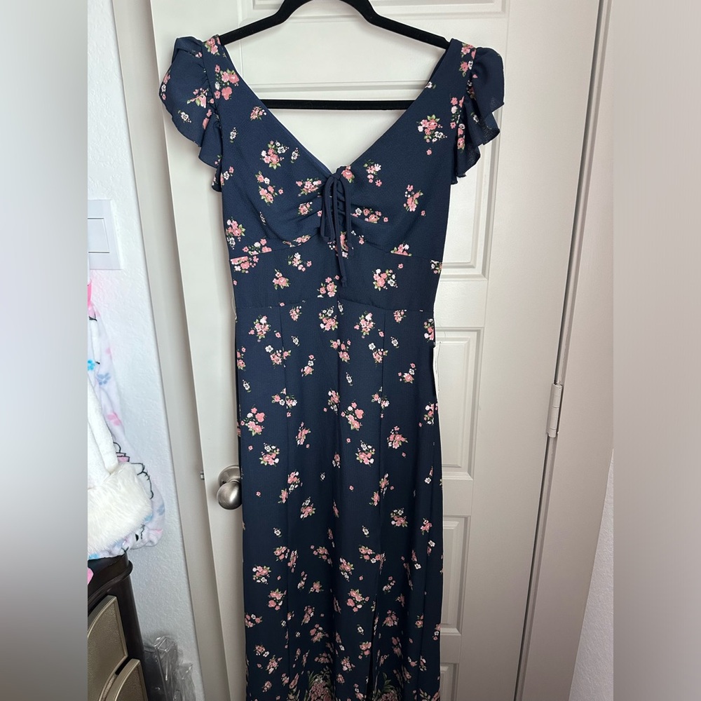 Navy Maxi Dress